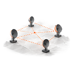 Mesh communications between sensor nodes